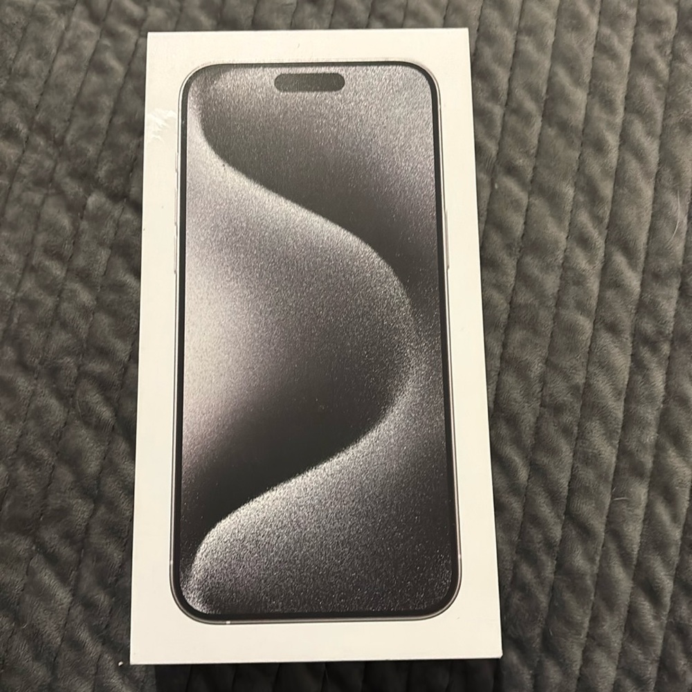 iPhone 15 ProMax Empty box